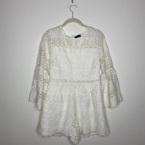 Ontwelfth white Jumpsuit never used